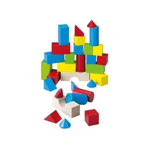 Colored Building Blocks, 30 Piece