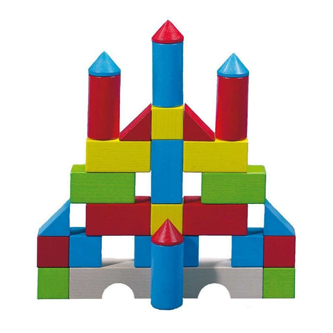 Colored Building Blocks, 30 Piece
