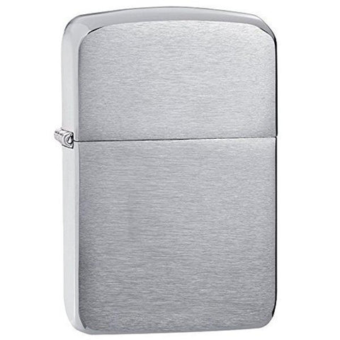 Armor Lighter - Brushed Chrome