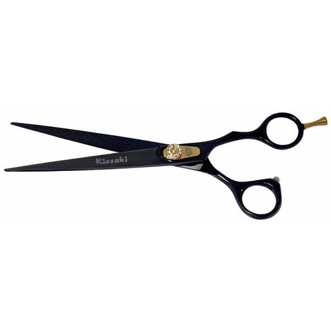 Ha-Watari 7.5” Black Titanium Dog Grooming Shears, Right-Handed