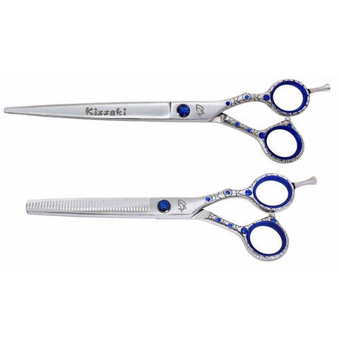 Nagayama & Jyuuka Dog Grooming and Thinning Shears Set, Right-Handed