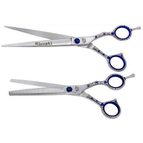 Nagayama & Jyuuka Dog Grooming and Thinning Shears Set, Right-Handed