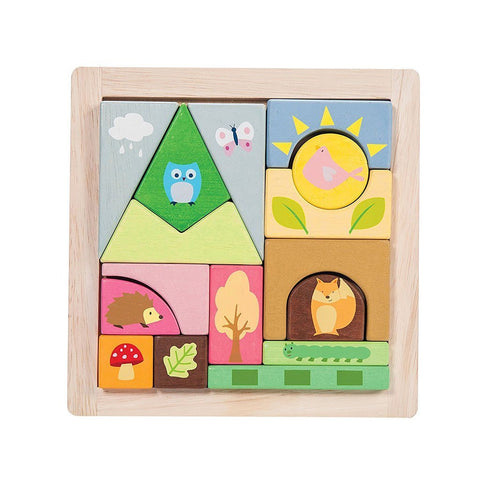 Woodland Puzzle Blocks
