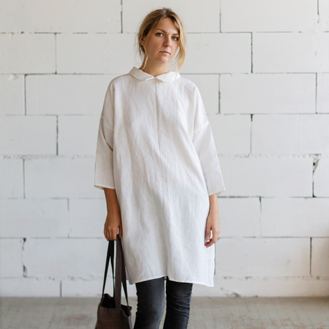3/4 Sleeve Linen Dress