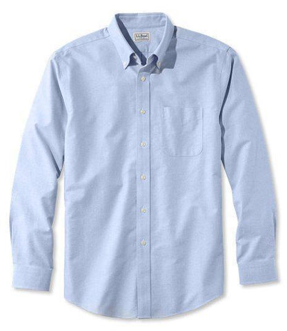 Wrinkle Free Classic Oxford Cloth Shirt - Slightly Fitted