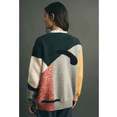 Colorblock Cardigan