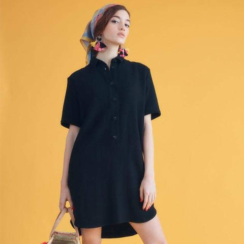 Linen Shirt Dress