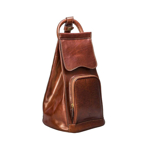 Carli Leather Backpack Handbag