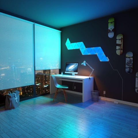 Aurora LED Smart Lighting System, 9 Panels