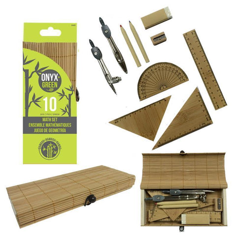 Bamboo 10-Piece Math Set