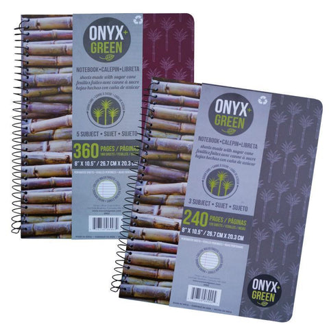 5-Subject Sugar Cane Notebook