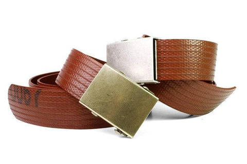 Upcycled Fire Hose Slider Belt