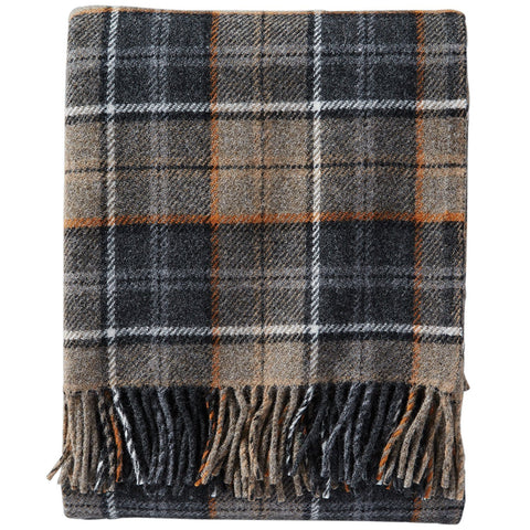 Eco-Wise Fringed Throw Blanket