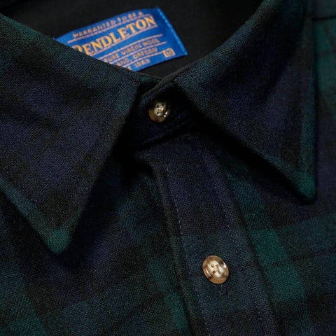 Classic Lodge Shirt in Black Watch Tartan