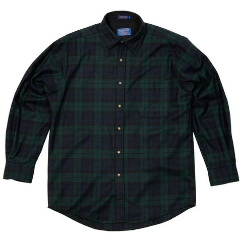 Classic Lodge Shirt in Black Watch Tartan
