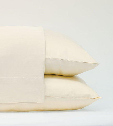 Classic Bamboo Pillowcase Set, Ivory