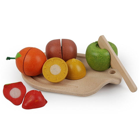 Wooden Assorted Fruit Set