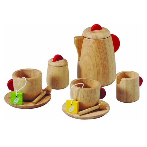 Wooden Tea Set