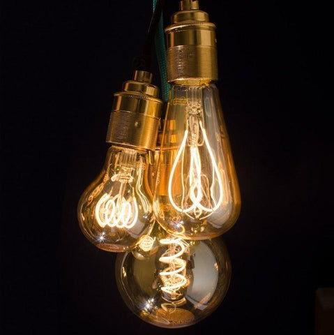 Whirly Willis LED Filament Light Bulb