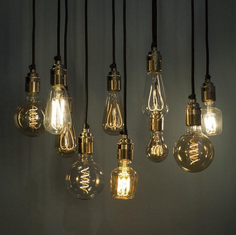 Whirly Wyatt LED Filament Light Bulb