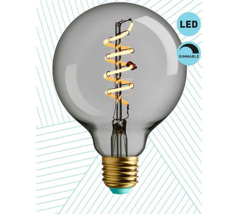 Whirly Wyatt LED Filament Light Bulb