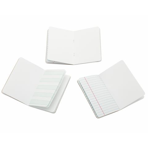 Eco-friendly Journal Notebook, 3-pack