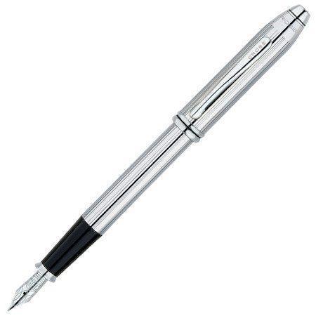 Townsend Lustrous Chrome Fountain Pen
