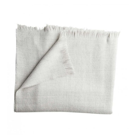 Neutral Baby Alpaca Throw