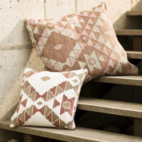 Reversible Indoor/Outdoor Diamond Pillows