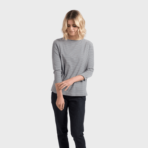 White T-Shirt Co Women‰۪s Breton Stripe T-shirt | BuyMeOnce.com