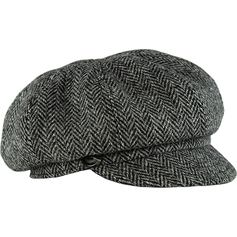 The Gatsby Cap In Harris Tweed
